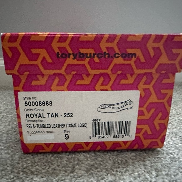 Tory Burch Royal Tan Flats - Picture 3 of 4